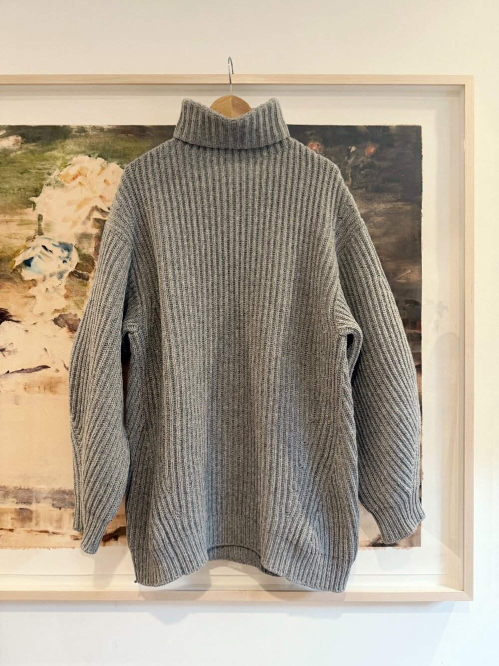 Acne Studios Disa oversized turtleneck sweater